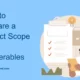 project scope and deliverables